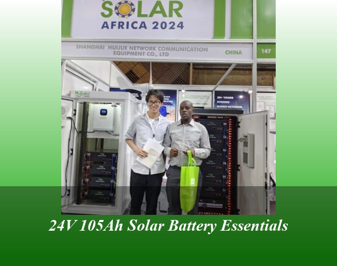 24V 105Ah Solar Battery Essentials